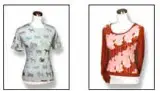 Silk/Cashmere Print Sweater
